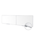 Magnetic Porcelain Whiteboard with Aluminum Frame, 4'H x 16'W - 3
