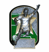 Male Rock N Jox Soccer Trophy