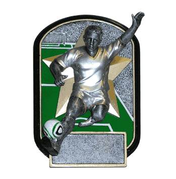 Male Rock N Jox Soccer Trophy - Click to enlarge