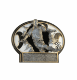 Male Soccer Burst-Thru Series Trophy
