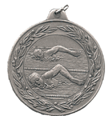 Male Swimmers: 2" Olympic-Style J-Series Medals