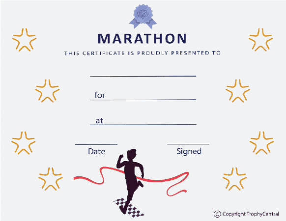 Marathon Template (Free) | Free Templates