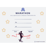 Marathon Free Template