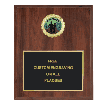 Marathon Insert Plaque (Multiple Styles) - Click to enlarge