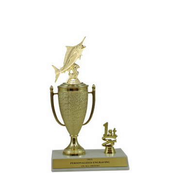 Marlin Fish 1st, 2nd and 3rd Place Award Cup Trophy - Click to enlarge