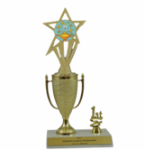 Math 1st, 2nd and 3rd Place Award Cup Trophy