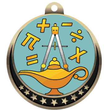 Mathematics Award Medal - Click to enlarge