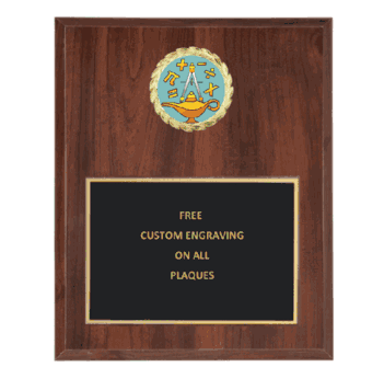 Math Insert Plaque (Multiple Styles) - Click to enlarge
