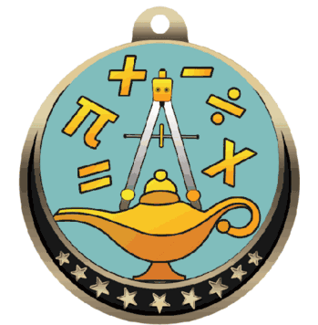 Mathematics Award Medal - Click to enlarge