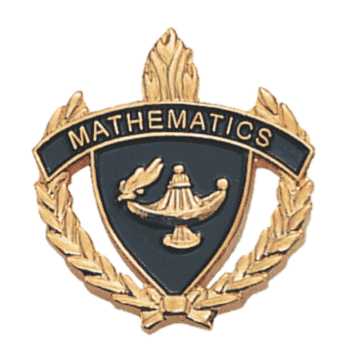 Mathematics (Math) Pins - Click to enlarge