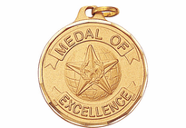 Medal of Excellence Medals (1 1/4")
