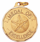 Medal of Excellence Medals (1 1/4")