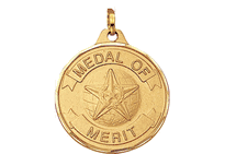 Medal of Merit Medals (1 1/4")