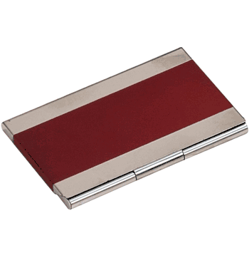 Metal Business Card Holder - Click to enlarge