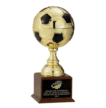 Metal Soccer Trophy - Click to enlarge