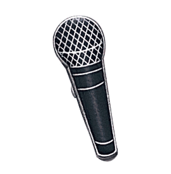 Microphone Pins - Click to enlarge