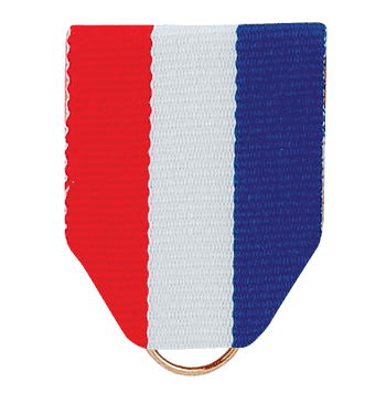 Military-Style Drape Ribbon (1 1/2" x 1 3/8") - Click to enlarge