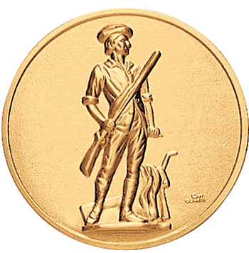Minuteman Litho Medal Insert - Click to enlarge