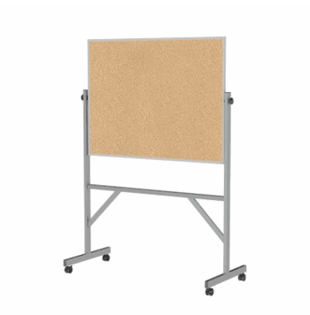 Mobile Cork Bulletin Board, 3'H x 4'W - Click to enlarge