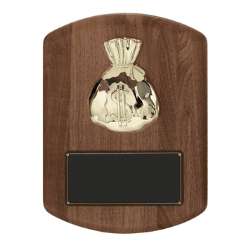 Money Bag Plaque - Click to enlarge