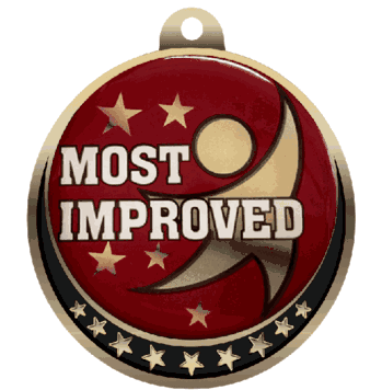 Most Improved Insert Medal - Click to enlarge