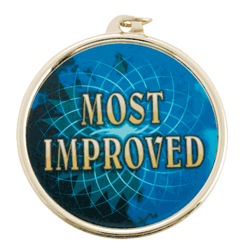 Most Improved Medal - Click to enlarge
