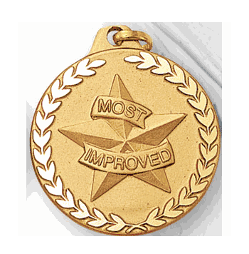 Most Improved Medals (1 1/4") - Click to enlarge
