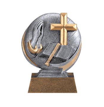 Motion Xtreme 5" (500 Series) Trophies - Religious School Cross - Click to enlarge