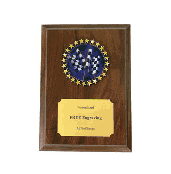 Motocross Holographic Decal Plaque - Click to enlarge