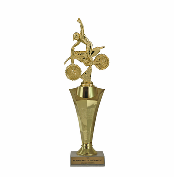 Motocross Star Column Trophy - Click to enlarge