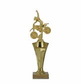 Motocross Star Column Trophy