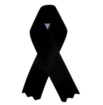 Mourning Ribbons (Black) - Click to enlarge