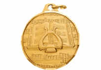 Music Award Medal (1 1/4")