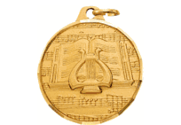 Music Award Medal (1 1/4")