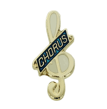 Music Clef - Chorus Pins - Click to enlarge