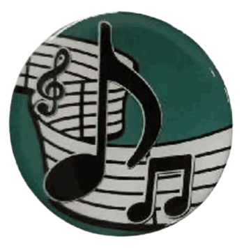 Music Epoxy Decal (2") - Click to enlarge