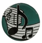 Music - 2" Epoxy Insert