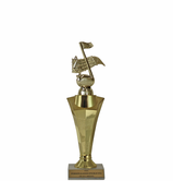 Music Star Column Trophy
