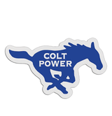 Mustang Mascot Badge