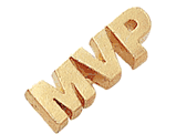 MVP Lapel Pins in Gold Finish
