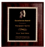 Native American Plaque