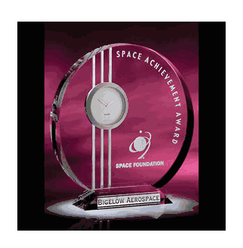 Neo-Metro Crystal Clock - Click to enlarge