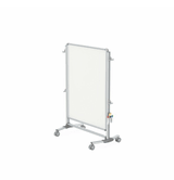 Nexus Jr. Partition, Mobile 2-Sided Porcelain Magnetic Whiteboard, 46"H x 34"W