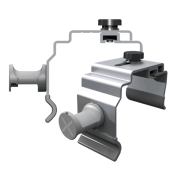 Nexus X-Hanger, Tablet Mounting Pegs for Small Divider, 1-1/2"- 2-1/2", 1 Set - Click to enlarge