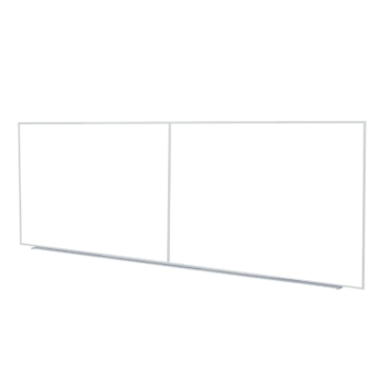 Non-Magnetic Dry Erase Board with Aluminum Frame, 4'H x 12'W - Click to enlarge