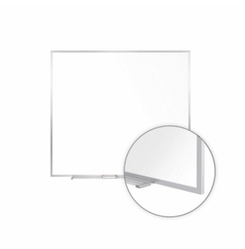 Non-Magnetic Dry Erase Board with Aluminum Frame, 4'H x 4'W - Click to enlarge
