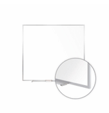 Non-Magnetic Dry Erase Board with Aluminum Frame, 4'H x 4'W