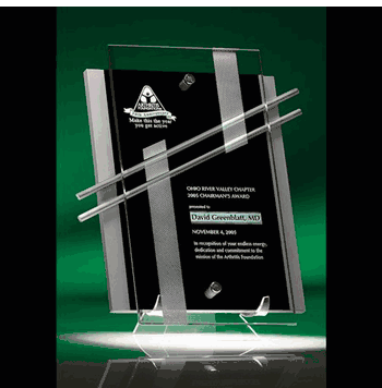 Nova Suspended Glass Plaque - Click to enlarge