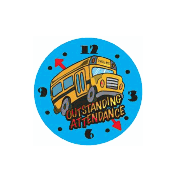 Outstanding Attendance Motivational Stickers - Click to enlarge