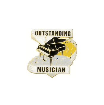 Outstanding Musician Pin - Click to enlarge